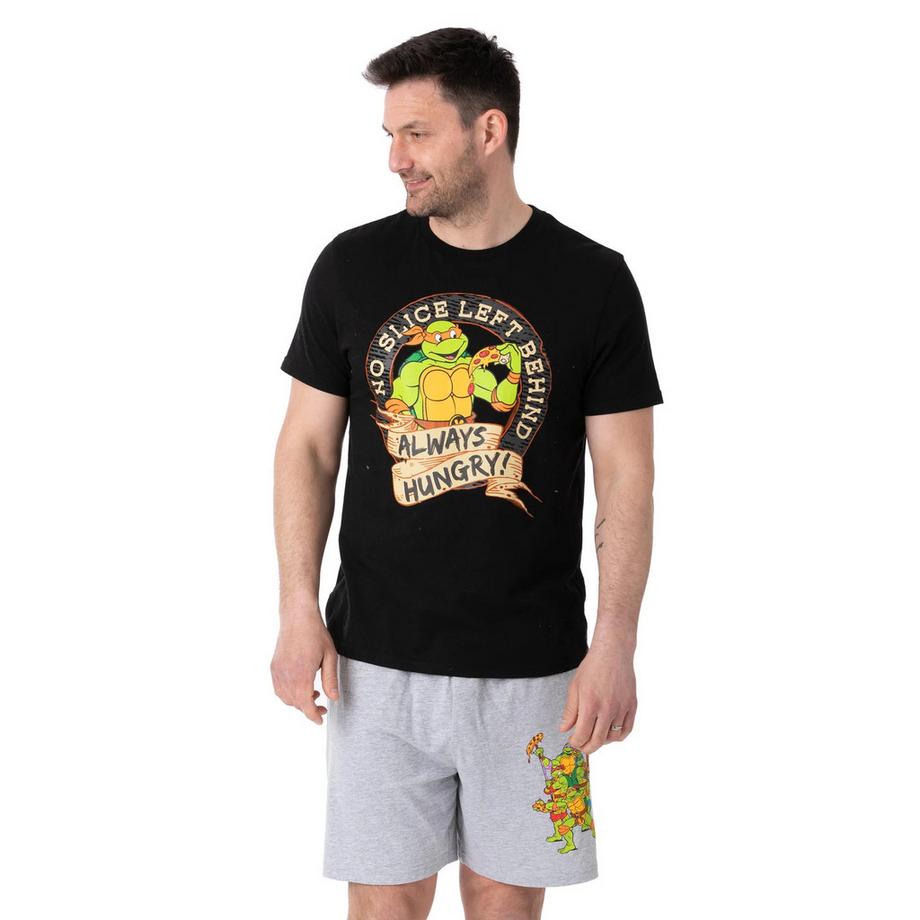 TEENAGE MUTANT NINJA TURTLE  Always Hungry Completo Pigiama Corto Maniche Corte 