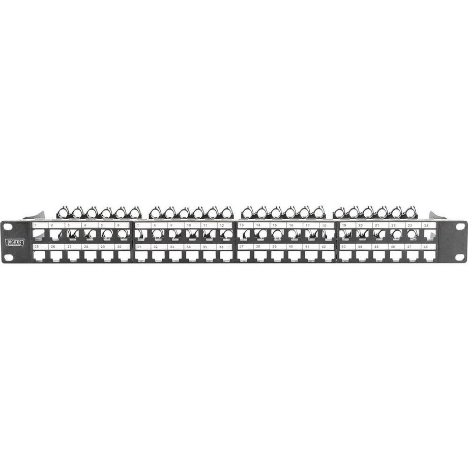 Digitus  48 Port Modulares Patch Panel, geschirmt 