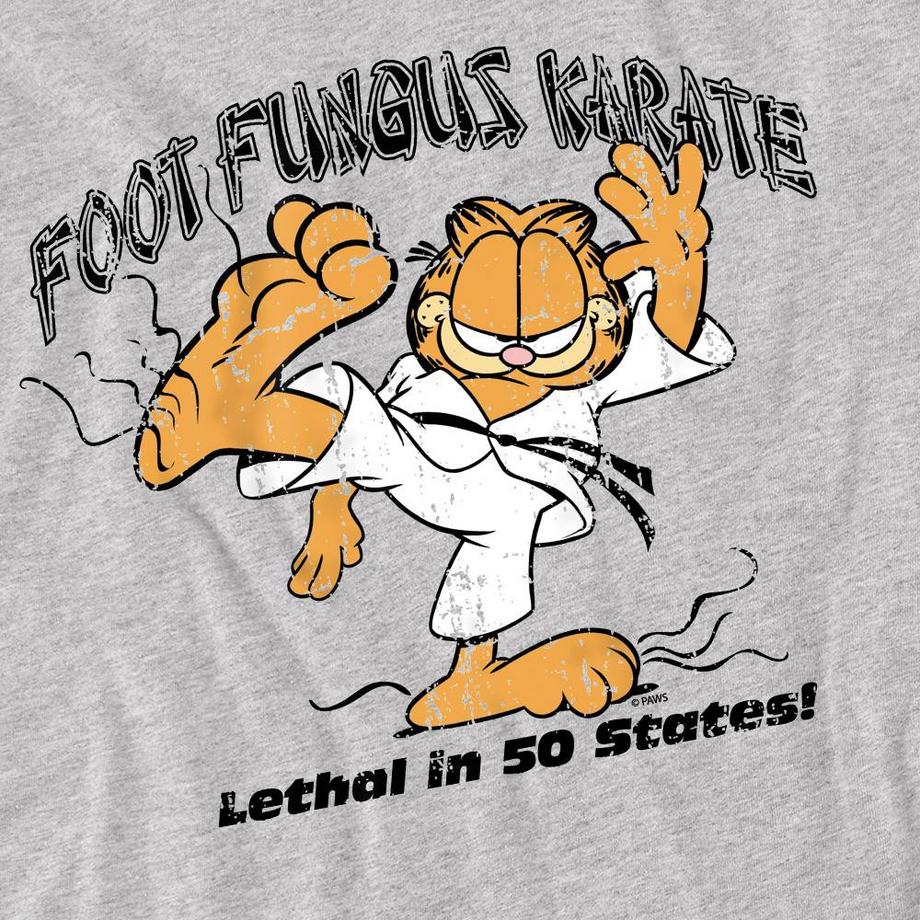 Garfield  T-ShirtFoot Fungus Karate 