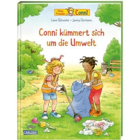 Conni-Bilderbücher: Conni kümmert sich um die Umwelt Schneider, Liane; Görrissen, Janina (Illustrationen) Gebundene Ausgabe 