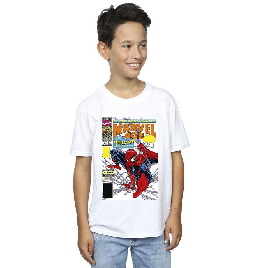 MARVEL  Age Maglietta Ragno Copertina Fumetti 
