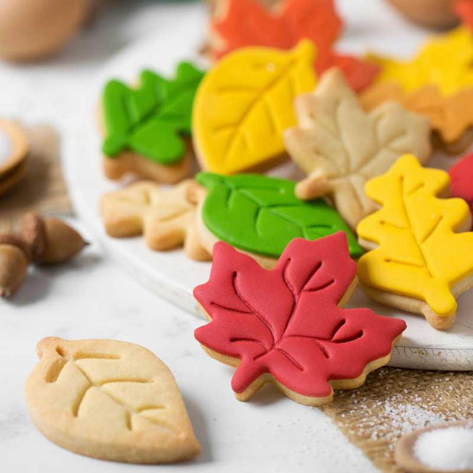 Decora Emporte-pièce Feuilles d'automne 3 pièces  
