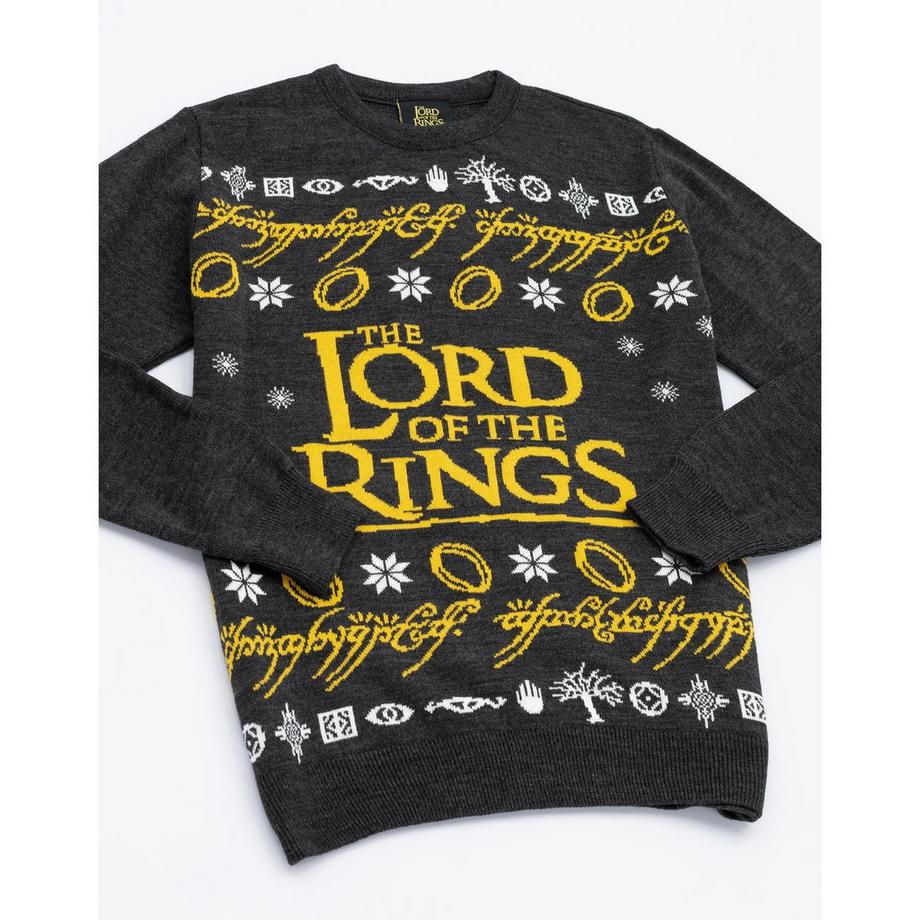Lord Of The Rings Pull à motif festif  