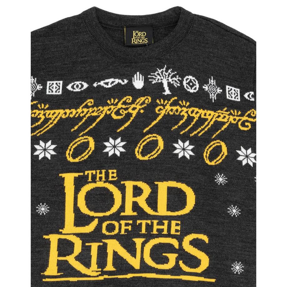 Lord Of The Rings Pull à motif festif  