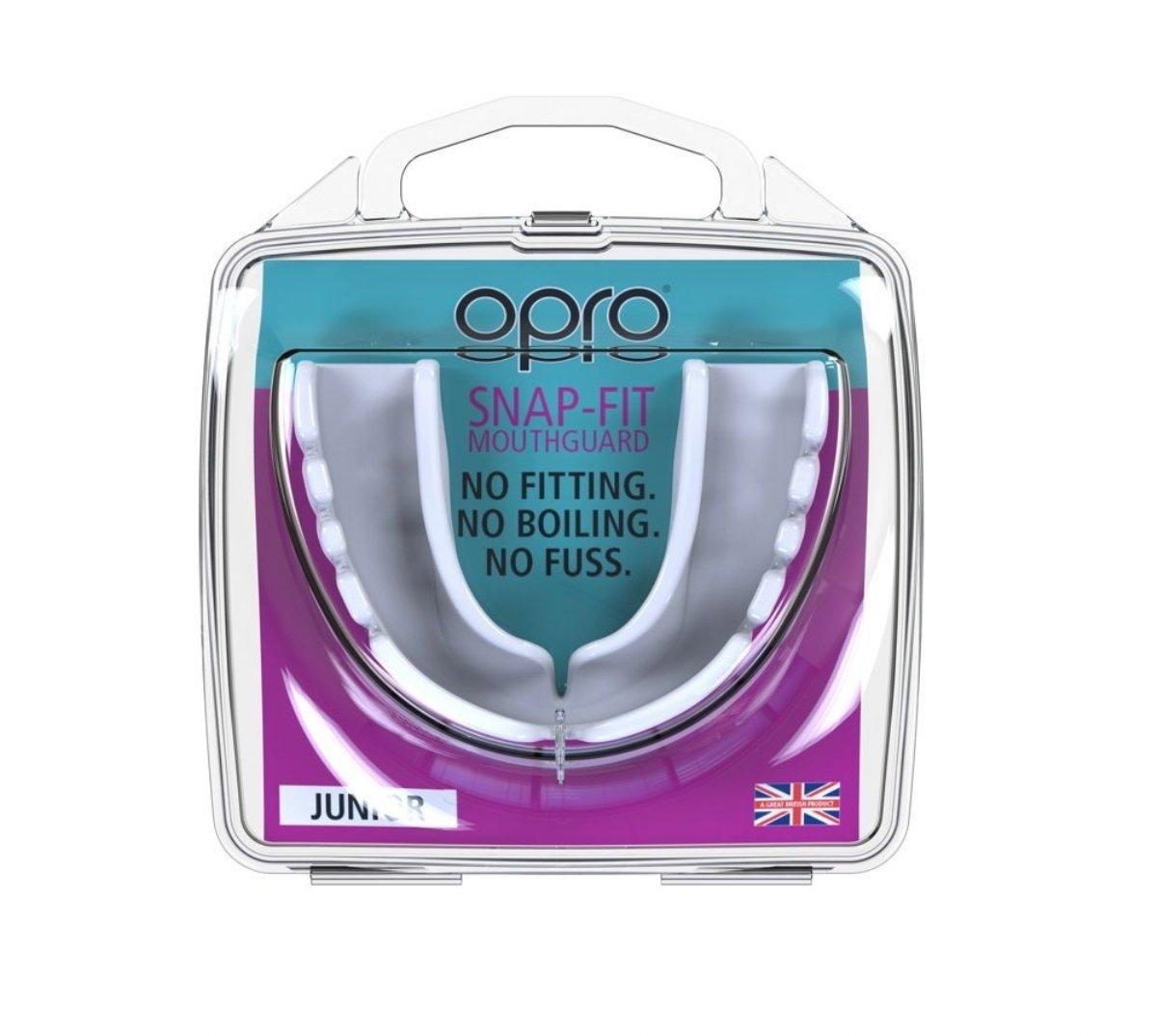 OPRO  OPRO Snap-Fit Junior - White 