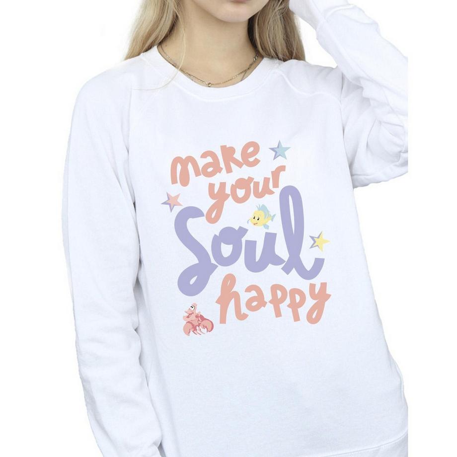 Disney The Little Mermaid Happy Sweatshirt  