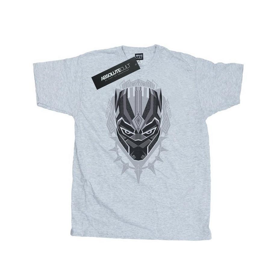 MARVEL Black Panther Mask Graphic Print T-Shirt  