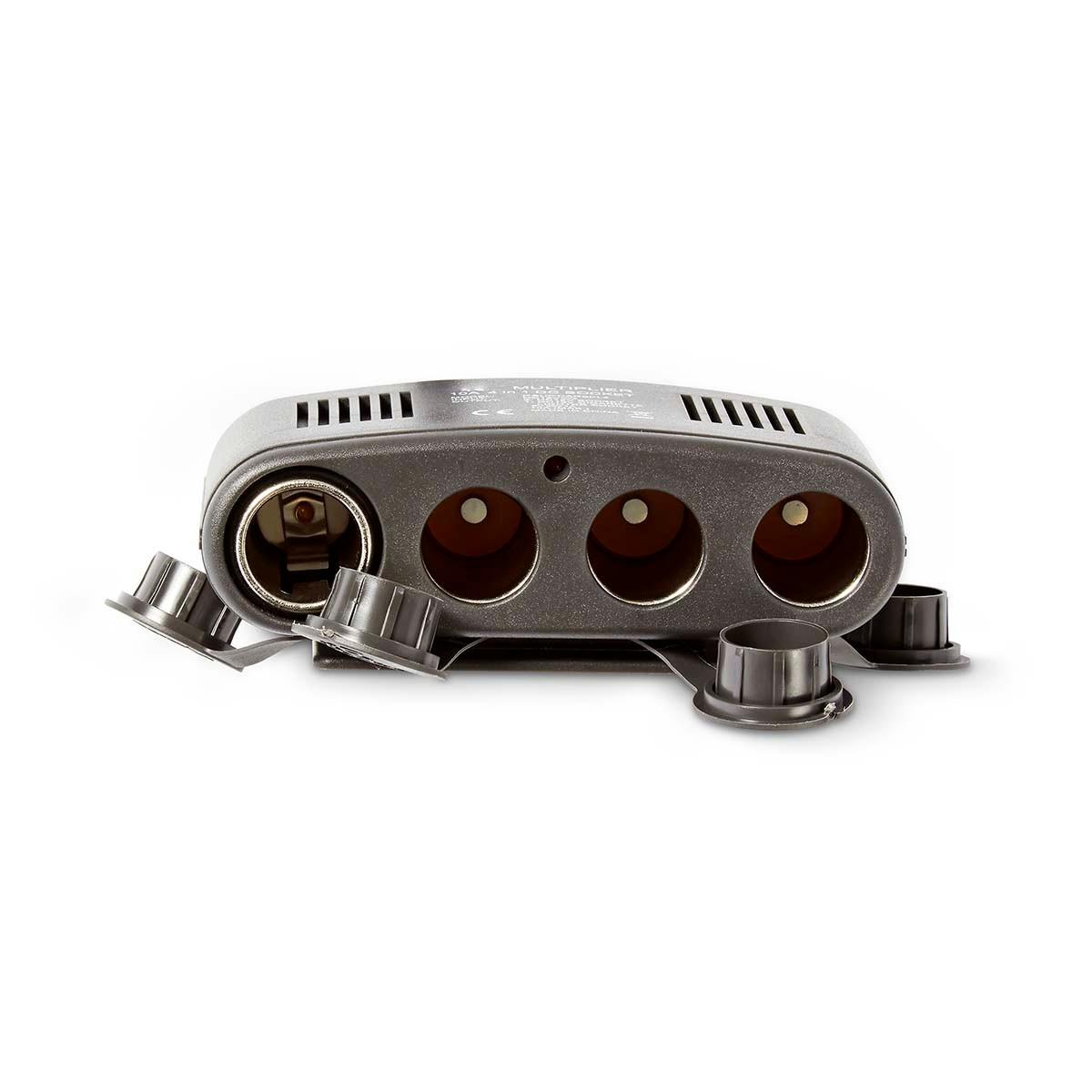 Nedis  Universal DC Power Adapter | Car Adapter | 120 W | Eingang: 12 V DC | 12 V DC | Maximaler Ausgangsstrom pro Anschluss: 4,0 A | Schwarz 