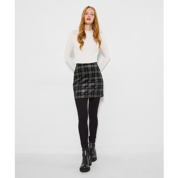 2-in-1 Glitzerleggings mit Rock