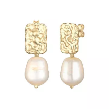 Ohrringe Stecker Baroque Süßwasserzuchtperle