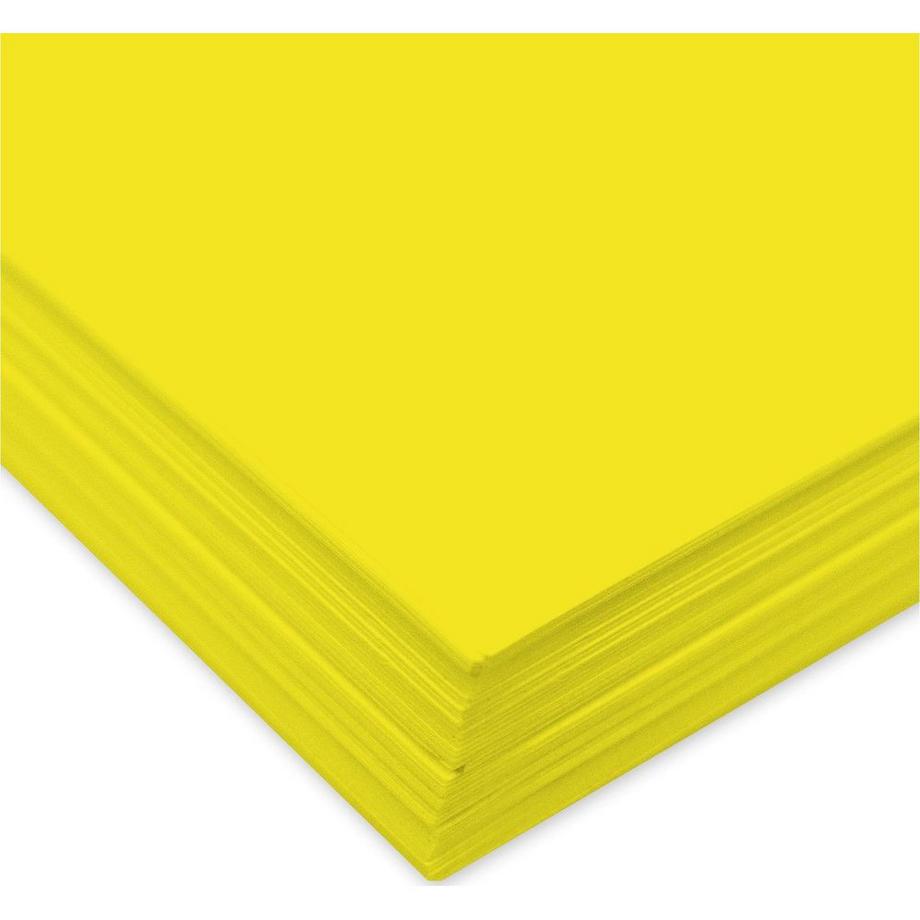 Ursus URSUS Tonzeichenpapier A4 2174612 130g. citronengelb 100 Blatt  