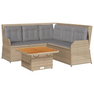 VidaXL Garten-lounge-set poly-rattan  