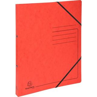 Exacompta EXACOMPTA Ringhefter 2.0cm 542555E rot, Gummiband, 2-Ring A4  