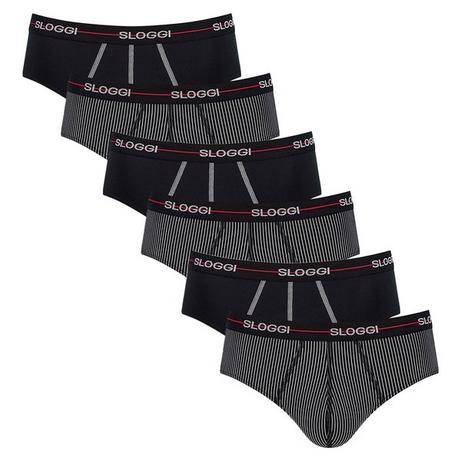 sloggi Start Midi Slip 6er Pack  