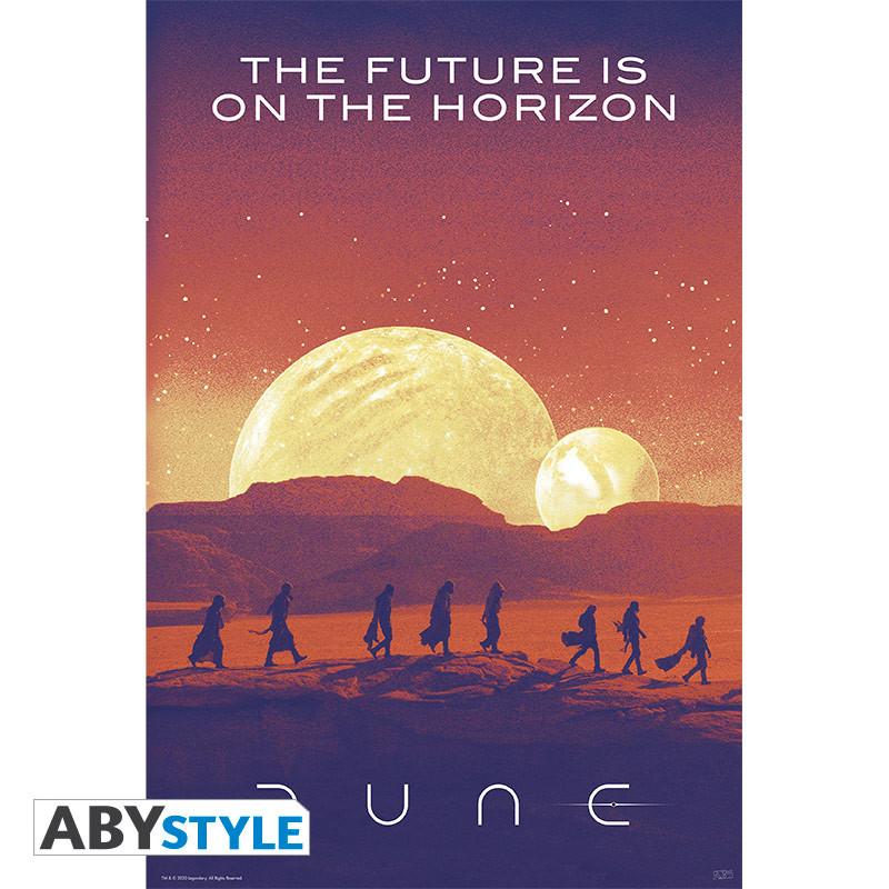 Abystyle Poster - Roulé et filmé - Dune - The Future is on the horizon  