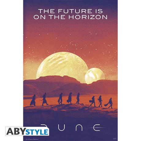 Abystyle Poster - Gerollt und mit Folie versehen - Dune - The Future is on the horizon  