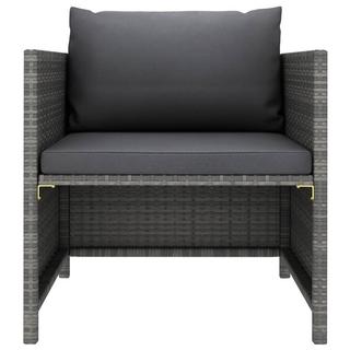 VidaXL Gartensofa poly-rattan  