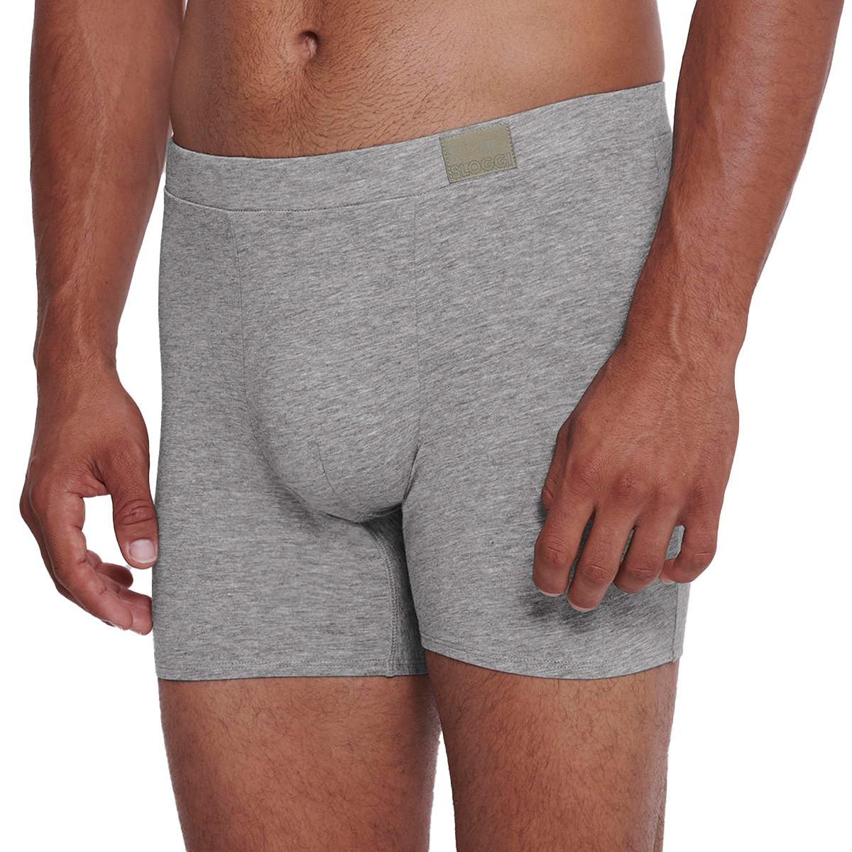 sloggi GO Natural Long Short Boxer 6er Pack  