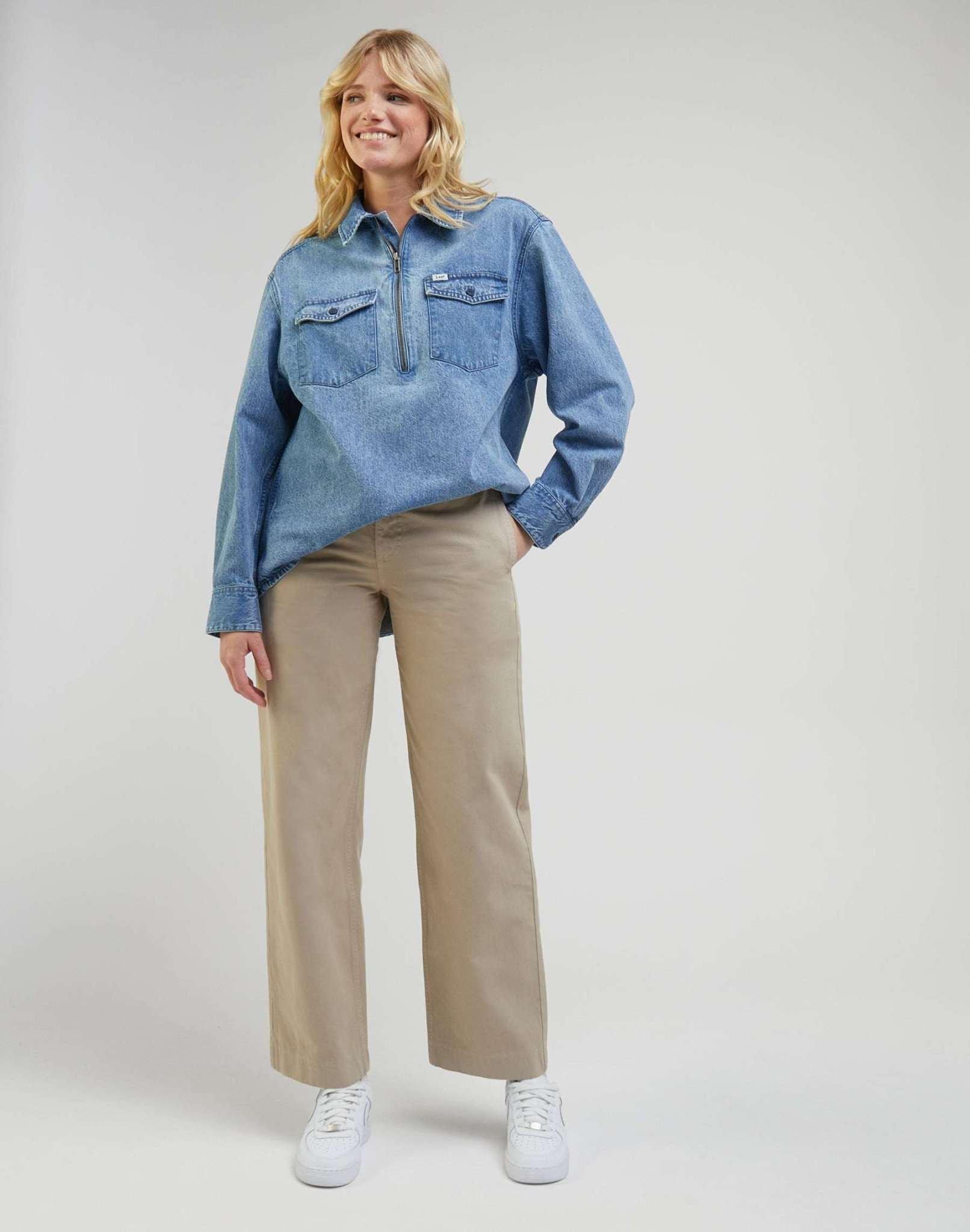 Lee Chino Straight Pantaloni  