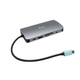 i-tec  Metal USB-C Nano Dock HDMI/VGA with LAN + Power Delivery 100 W 