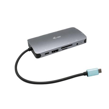 i-tec  Metal USB-C Nano Dock HDMI/VGA with LAN + Power Delivery 100 W 
