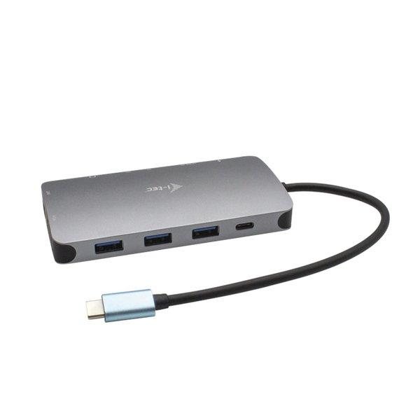 i-tec  Metal USB-C Nano Dock HDMI/VGA with LAN + Power Delivery 100 W 