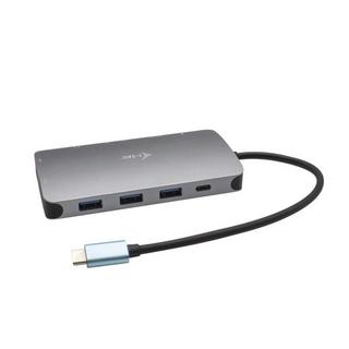 i-tec  Metal USB-C Nano Dock HDMI/VGA with LAN + Power Delivery 100 W 