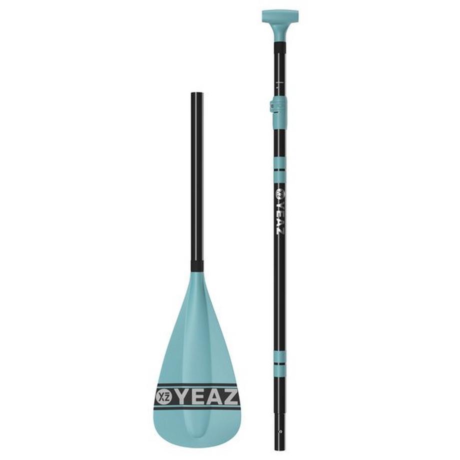 YEAZ  BAIA Pagaie en aluminium pour SUP - lagoon blue 