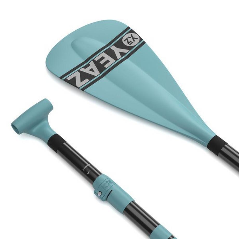 YEAZ  BAIA Pagaie en aluminium pour SUP - lagoon blue 