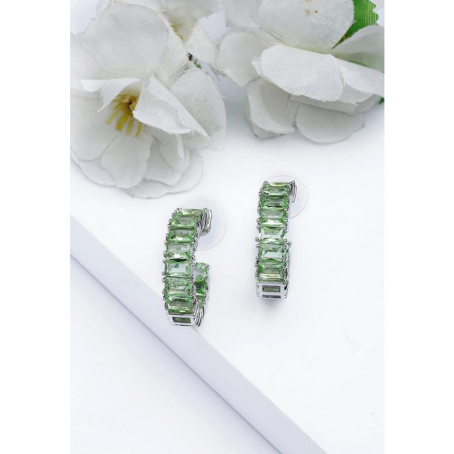 AVANT-GARDE PARIS  Cercles délicats en C vert clair 