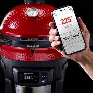 KamadoJoe Kamado Joe KJ15041523 - Konnected Joe Digitaler Holzkohlengrill und Smoker  