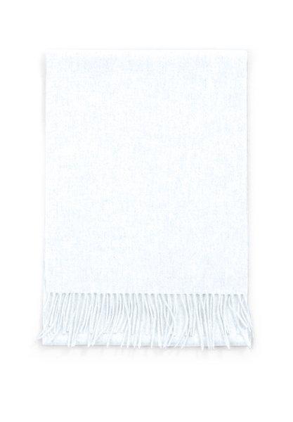 CASH-MERE.CH Einfarbiger Schal mit Fransen  