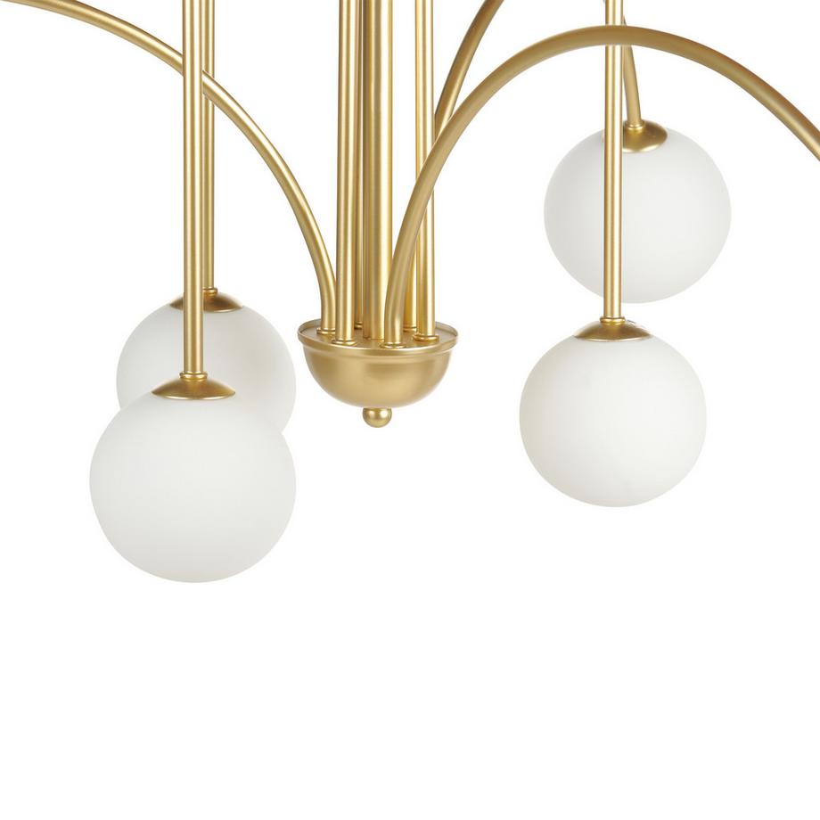 Beliani Lampadario en Ferro Retrò FORBES  