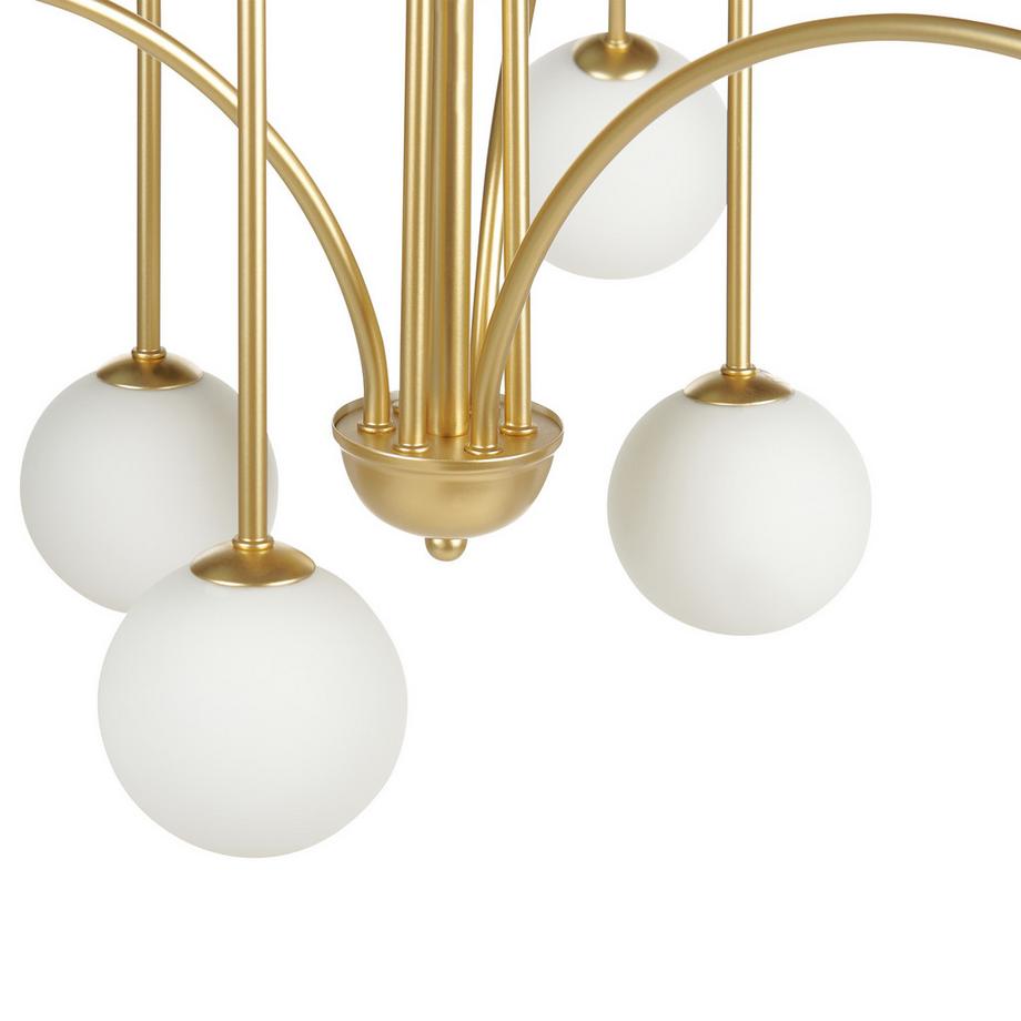 Beliani Lampadario en Ferro Retrò FORBES  