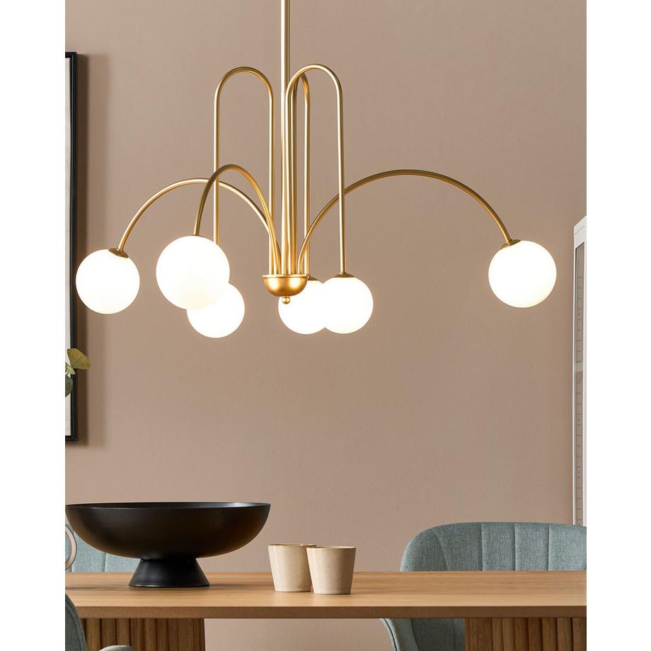 Beliani Lampadario en Ferro Retrò FORBES  