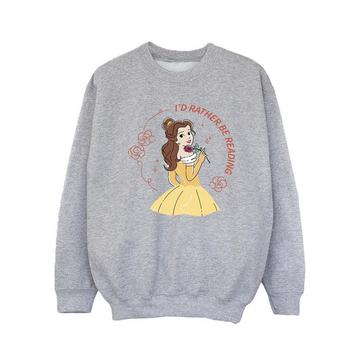 Beauty And The Beast I'd Rather Be Reading Sweatshirt