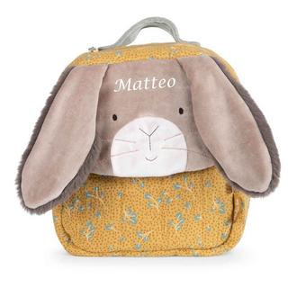 Moulin Roty  Rucksack Kaninchen ocker, Trois Petits Lapins, Moulin Roty 
