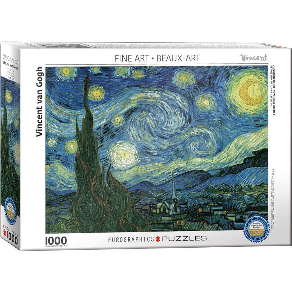 Eurographics  Puzzle - Vincent van Gogh Die Sternennacht 