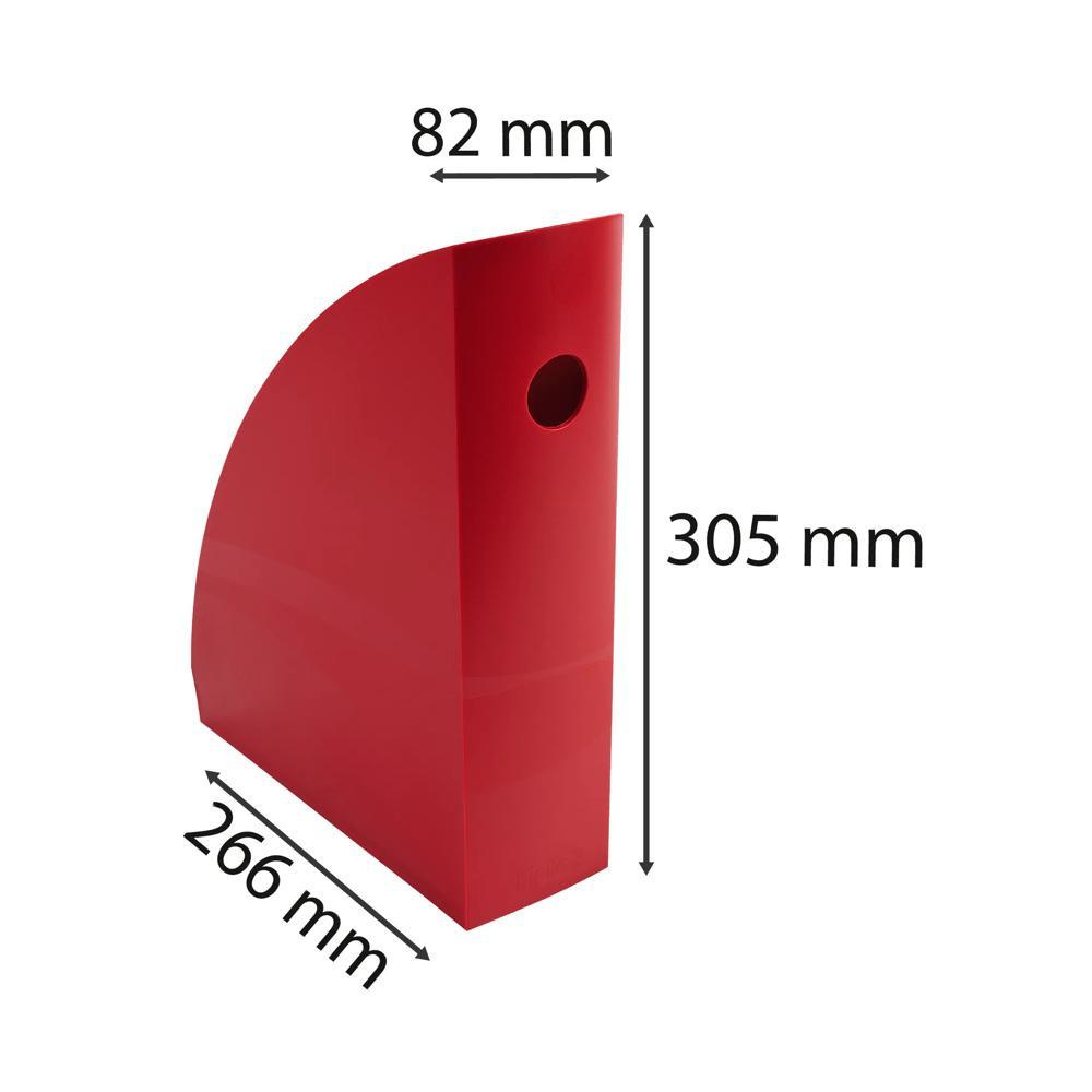 Biella MAG-CUBE porte-revues, ECO - Rouge  