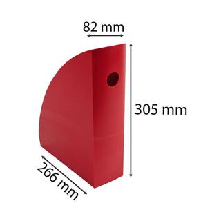 Biella MAG-CUBE porte-revues, ECO - Rouge  