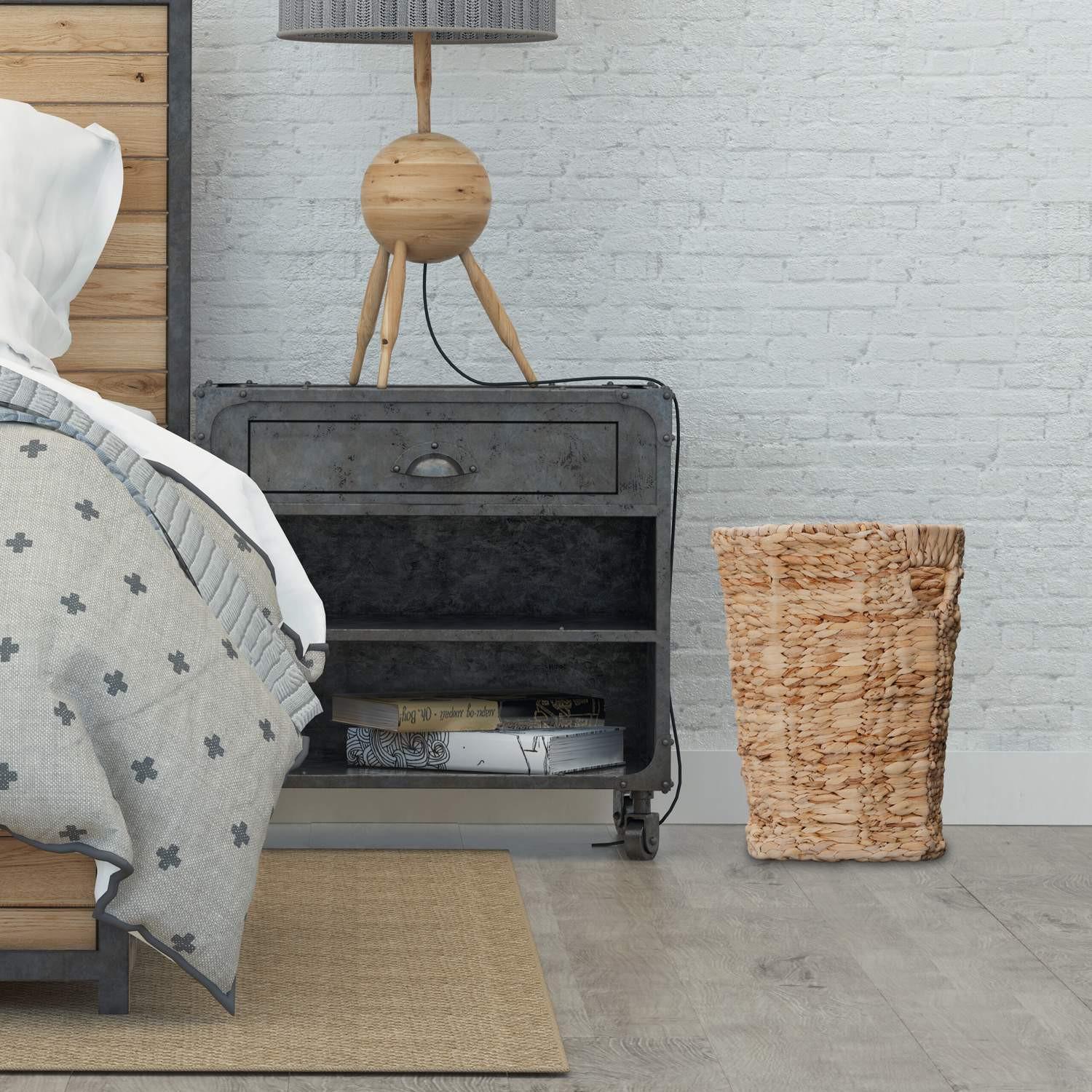 Northio Cestino di carta in giacinto d'acqua  