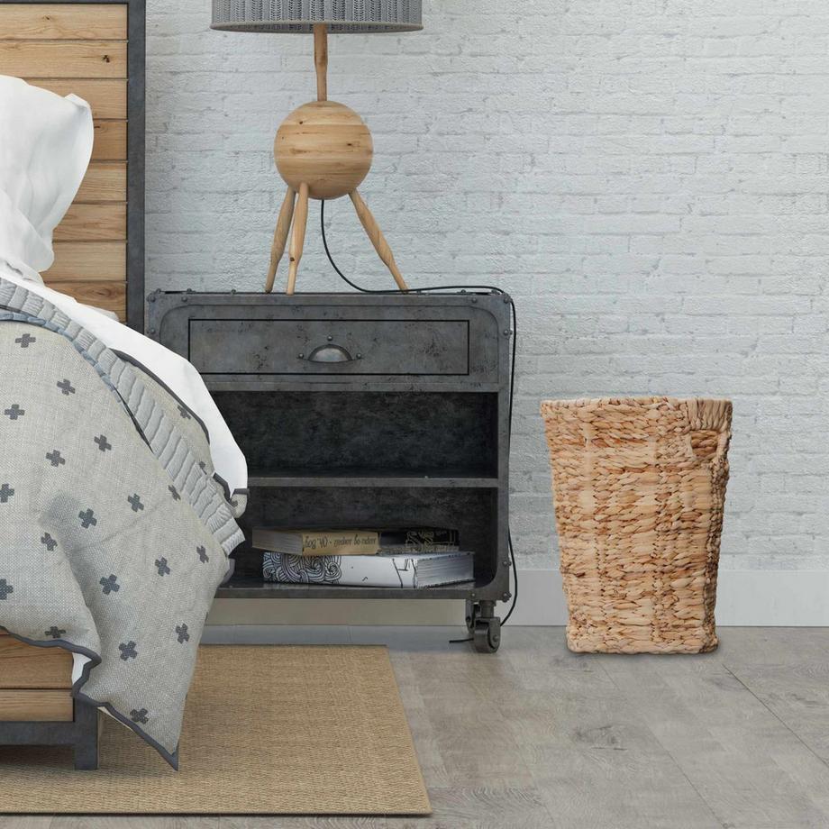 Northio Papierkorb aus Wasserhyazinthe  