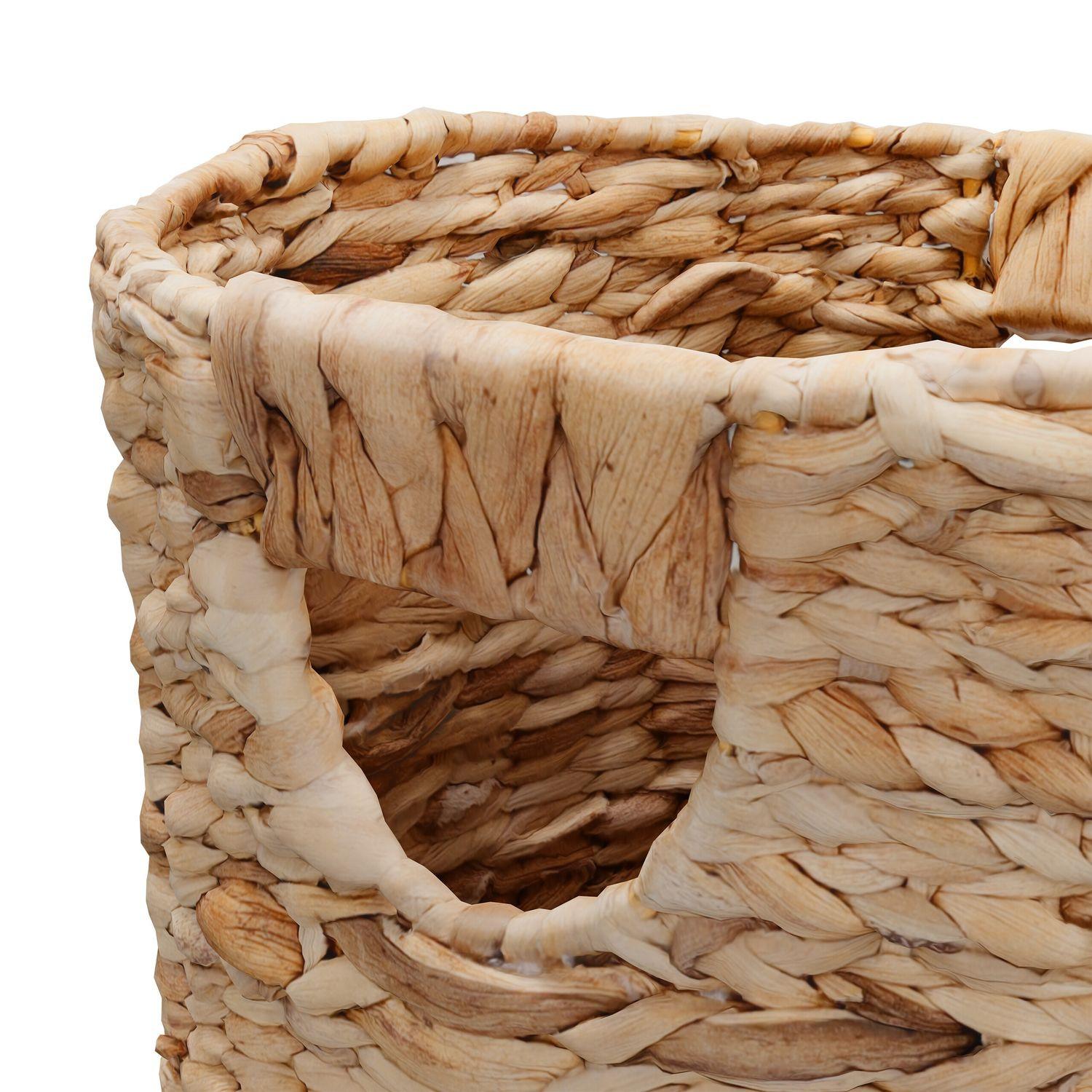 Northio Cestino di carta in giacinto d'acqua  