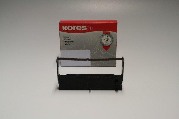 KORES  KORES Farbband Nylon schwarz R9/114 zu Epson ERC 32 13mm/8m 