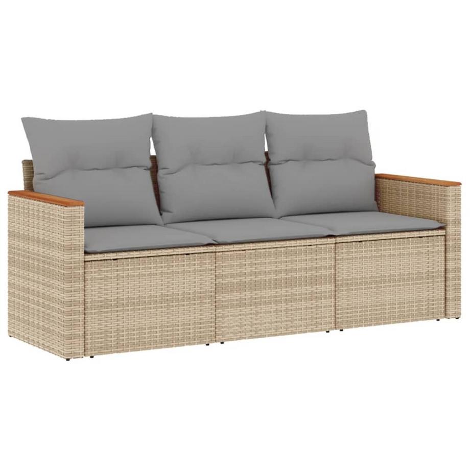 VidaXL Garten sofagarnitur poly-rattan  