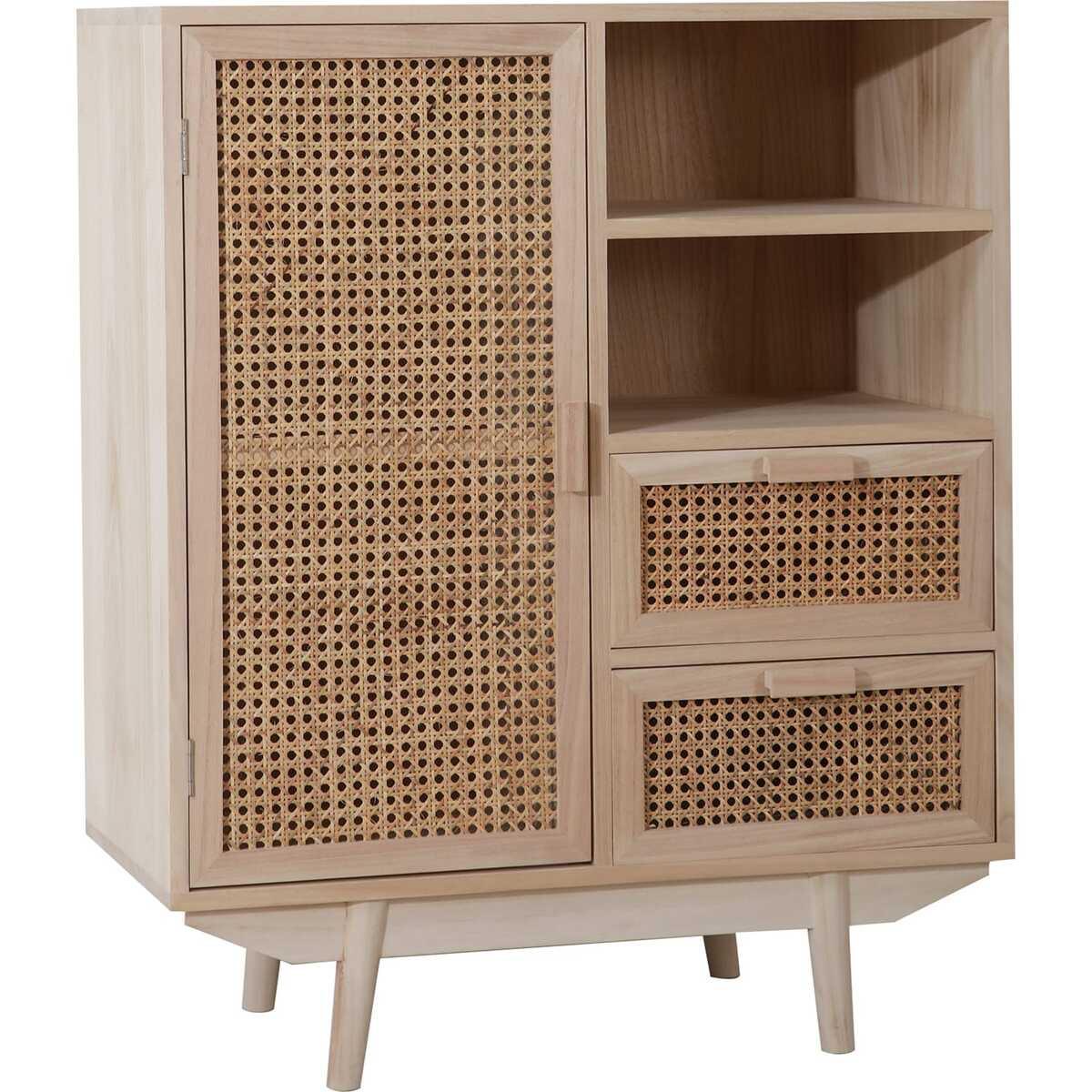 mutoni Sideboard Rattangeflecht natur  