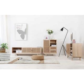 mutoni Sideboard Rattangeflecht natur  