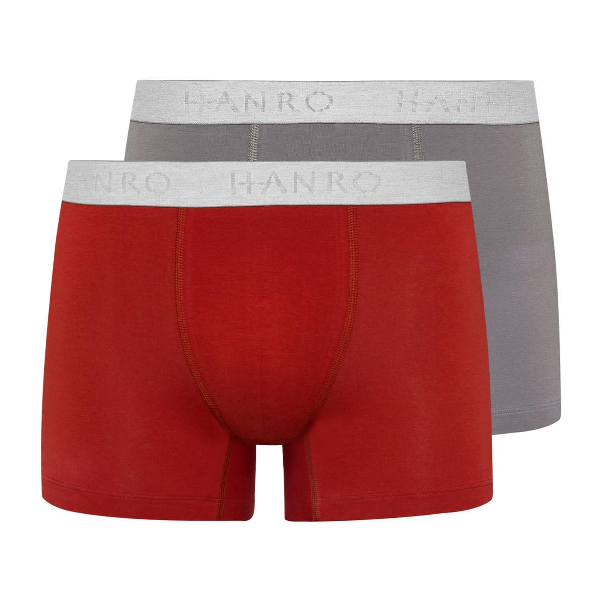 HANRO  2er Pack Cotton Essentials  - Retro Short  Pant 