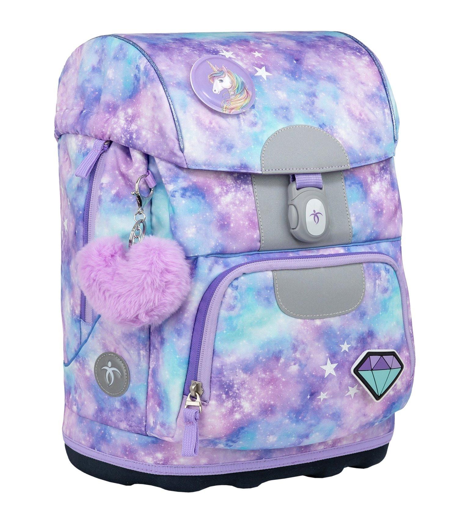 Belmil  MOTION Schulrucksack-Set Diamond Unicorn 