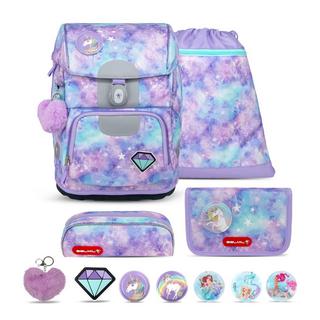 Belmil  MOTION Schulrucksack-Set Diamond Unicorn 